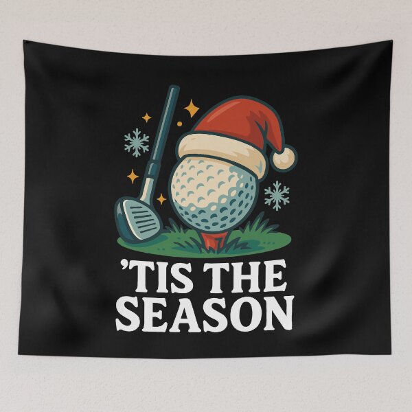 Item preview, Tis The Season Golfing Holiday Fun designed and sold by LuminOrb.