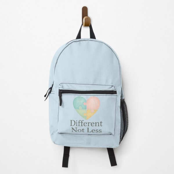 Item preview, Different Not Less – Heart Puzzle Autism Awareness Design designed and sold by Painted Moon by Luna Bee™.
