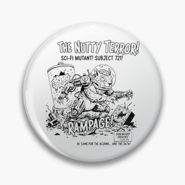Item preview, Sci-Fi Mutant Squirrel in Black designed and sold by sqrlmunitions.