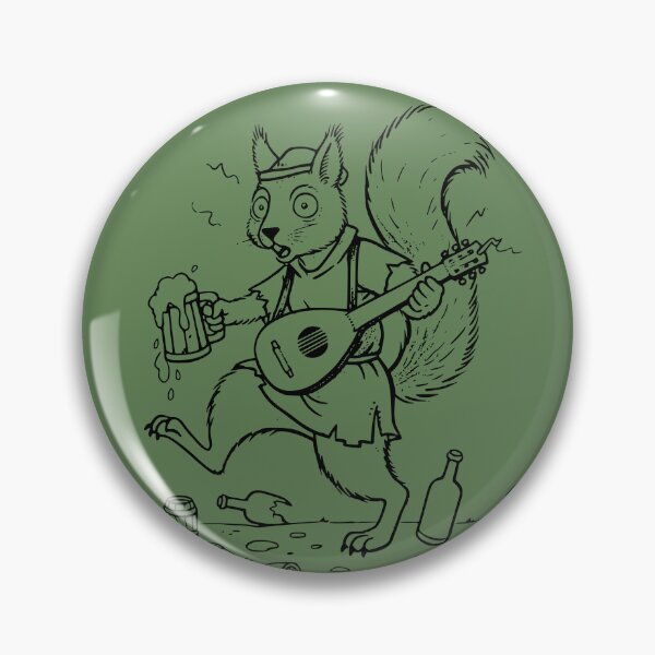 Item preview, Tipsy Squirrel Bard 2 designed and sold by sqrlmunitions.