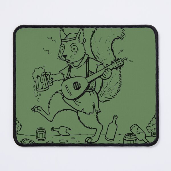 Item preview, Tipsy Squirrel Bard 2 designed and sold by sqrlmunitions.