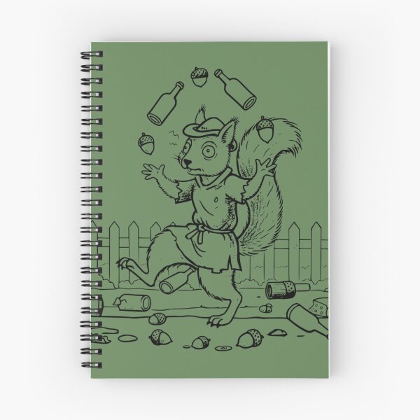 Item preview, Tipsy Juggling Squirrel designed and sold by sqrlmunitions.