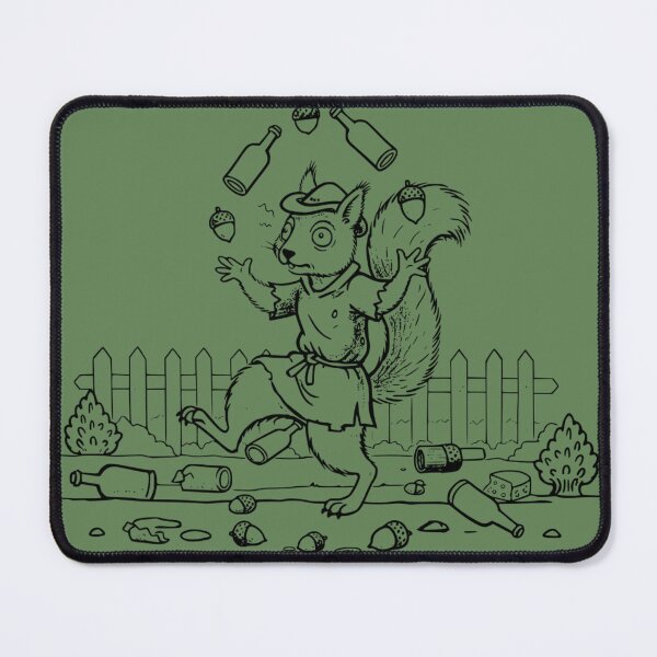 Item preview, Tipsy Juggling Squirrel designed and sold by sqrlmunitions.