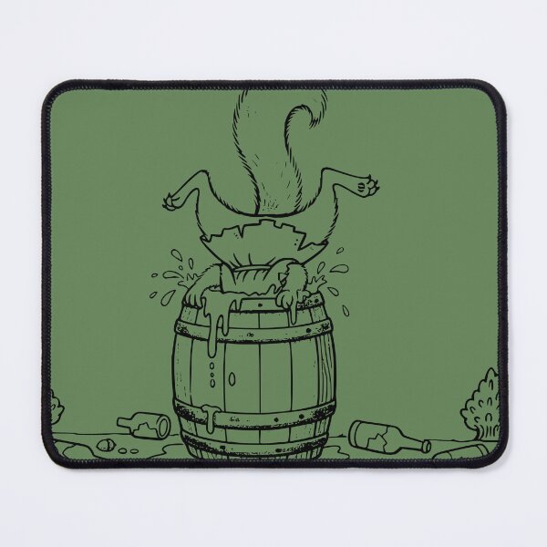 Item preview, Dunking Tipsy Squirrel designed and sold by sqrlmunitions.