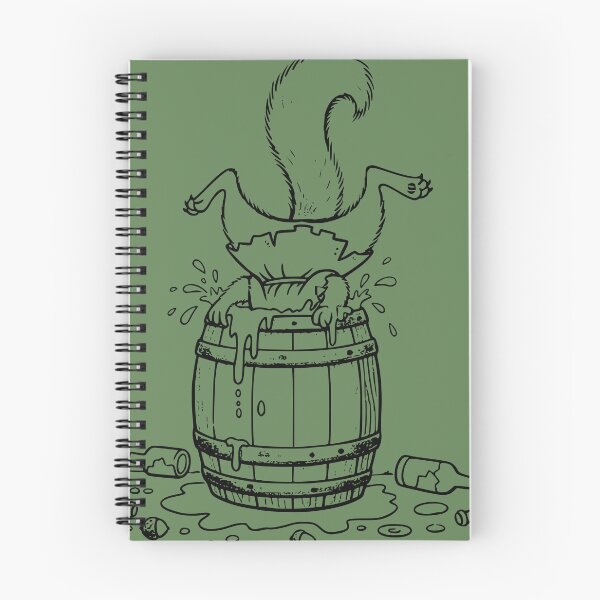 Item preview, Dunking Tipsy Squirrel designed and sold by sqrlmunitions.