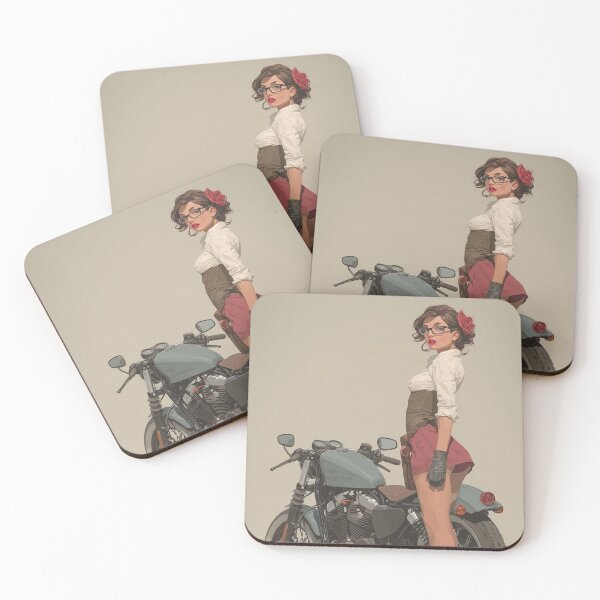 Item preview, Retro Moto Pinup designed and sold by paulosully.