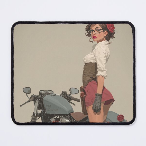 Item preview, Retro Moto Pinup designed and sold by paulosully.