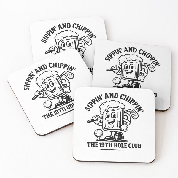 Item preview, Sippin' And Chippin' The 19th Hole Club designed and sold by LuminOrb.