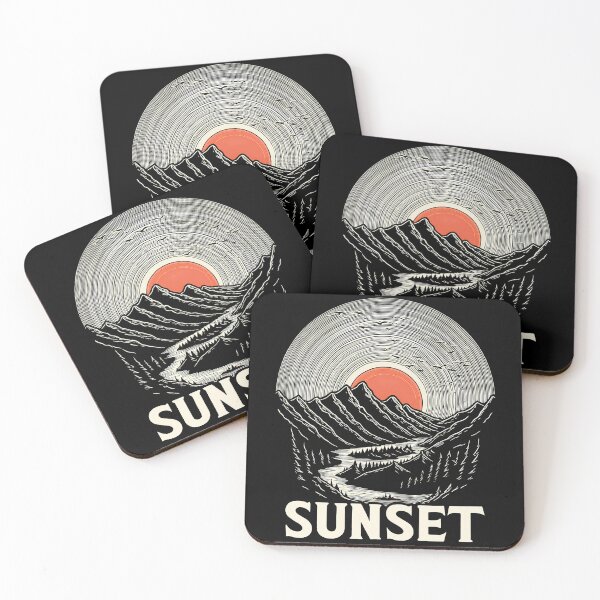 Item preview, Sunset Over the Mountains designed and sold by DariusZD.