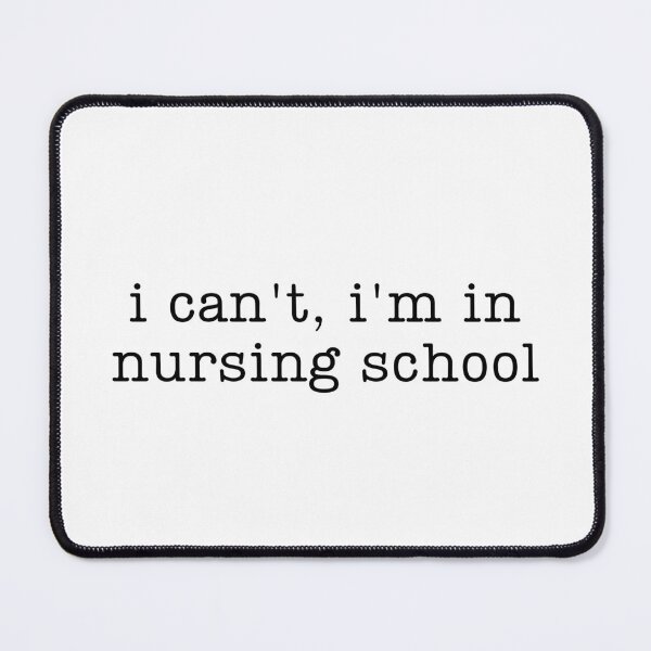 Item preview, I Can't I'm In Nursing School designed and sold by stephenflashart.