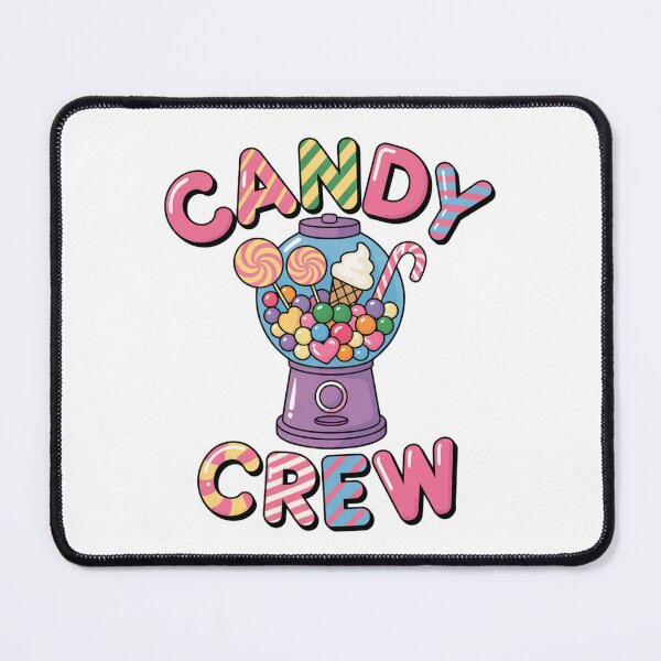 Item preview, Cute Candy Crew Cartoon Pastel Gumball Machine Illustration designed and sold by chattsuede.