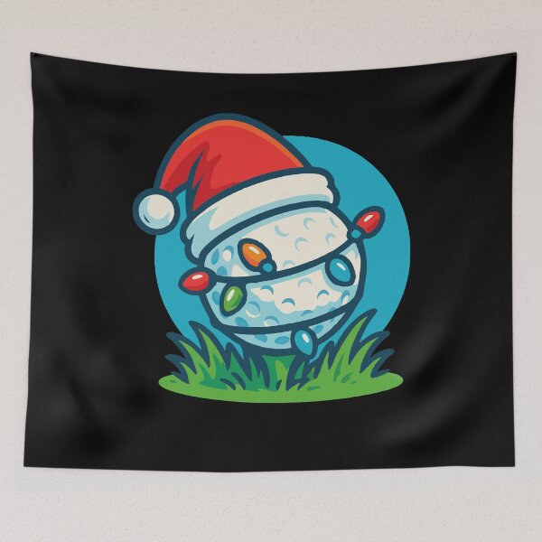 Item preview, Funny Golf Ball Santa Claus Christmas Holiday designed and sold by LuminOrb.