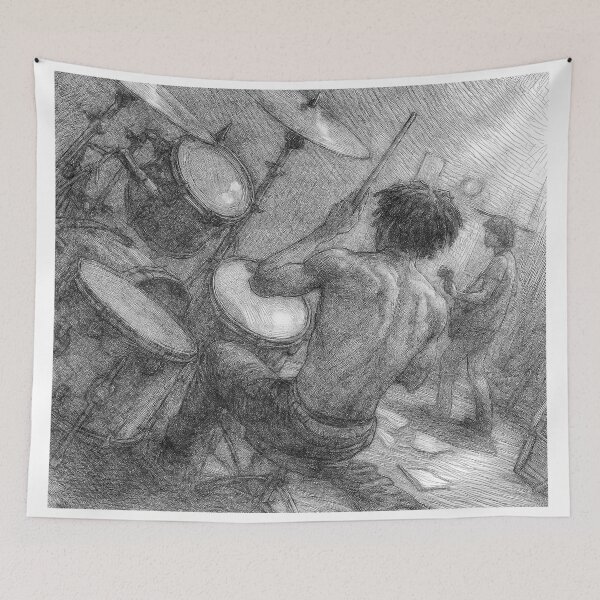 Item preview, Local band designed and sold by Saint Arts Studio.