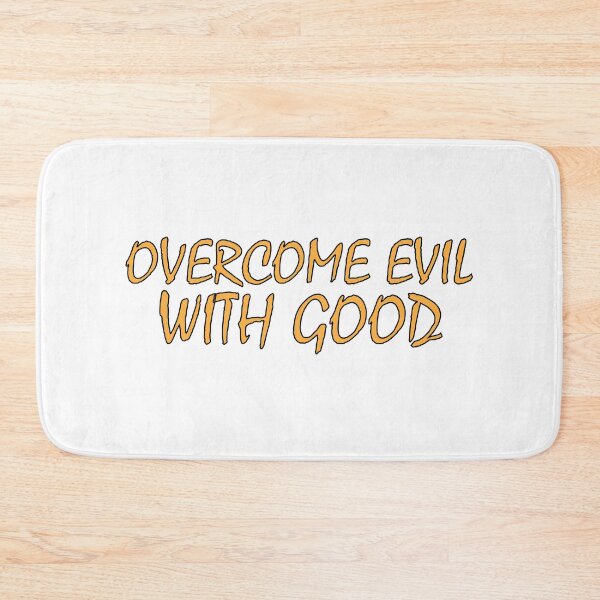 Item preview, overcome evil with good designed and sold by Positive Mindzet!.