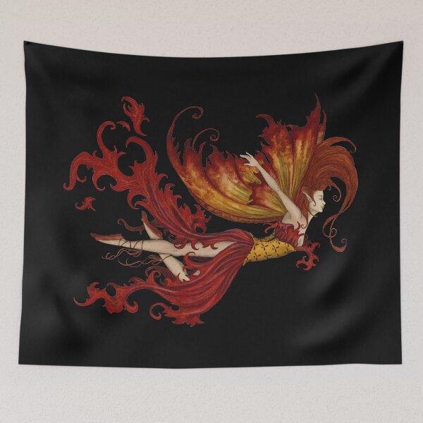 Item preview, Fire Dance designed and sold by AmyBrownArt.