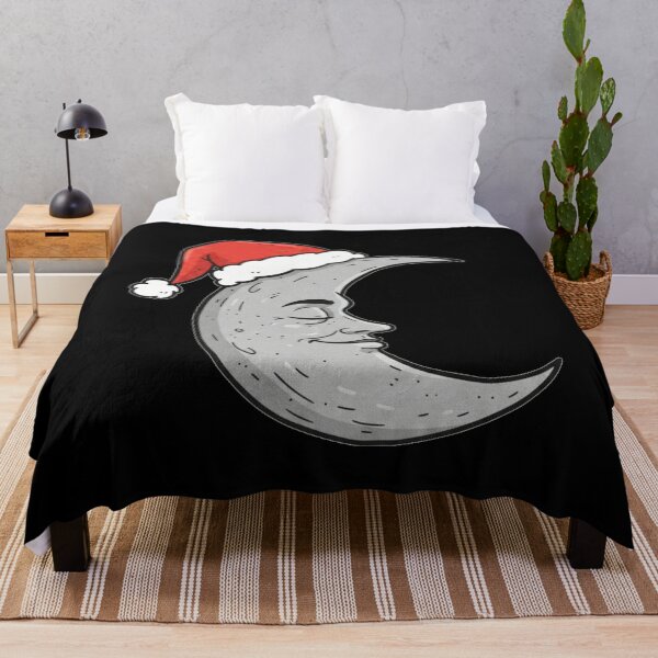 Item preview, Enchanting Santa Moon: A Classic Christmas Night Design designed and sold by A-Szczesniak.