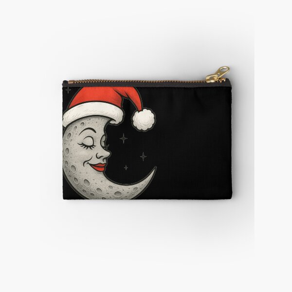 Item preview, Enchanting Santa Moon: A Classic Christmas Night Design designed and sold by A-Szczesniak.