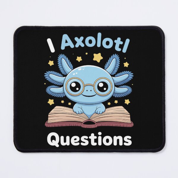 Item preview, I Ask Axolotl Questions Kids Cute Axolotl designed and sold by Belkisallen.