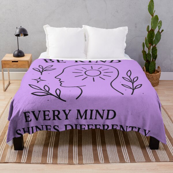 Item preview, Be Kind – Every Mind Shines Differently | Neurodiversity Awareness Design designed and sold by Painted Moon by Luna Bee™.