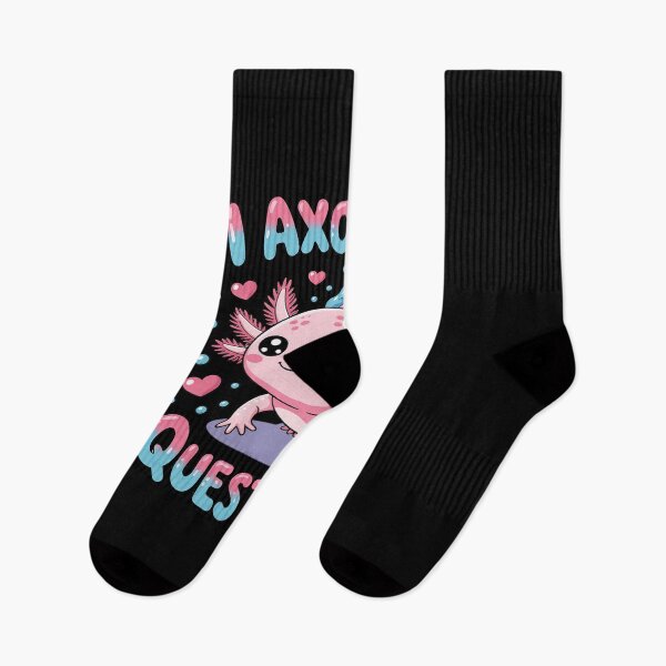 Item preview, I Axolot Questions Axolotl for kids girls pink  designed and sold by Belkisallen.