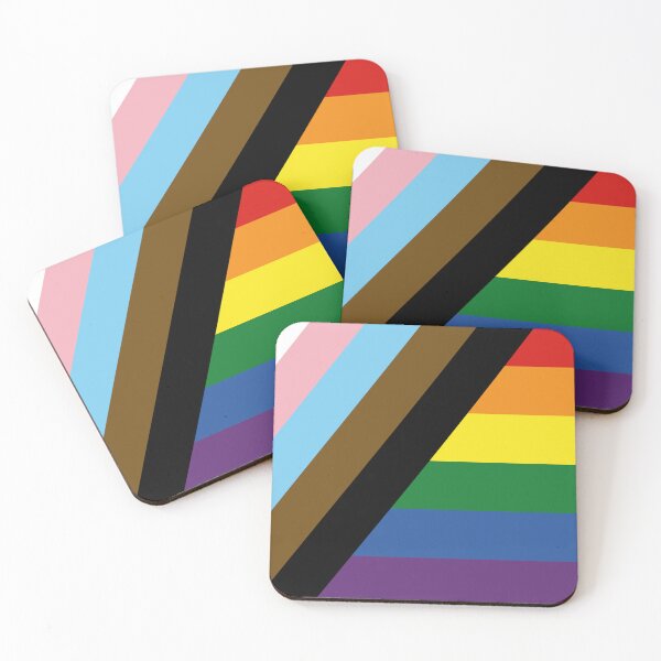 Item preview, Progressive Pride Flag designed and sold by InclusivePrints.