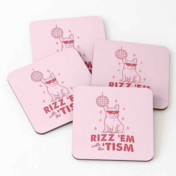 Item preview, Copy of Rizz ’Em With the ’Tism (Pink)  designed and sold by HotFluff.