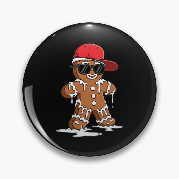 Item preview, Cool Gingerbread Man with Dripping Icing designed and sold by RGShirtWorks.