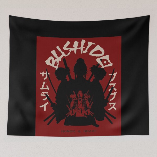 Item preview, Bushido – The Way of the Samurai | Honor and Bravery Artwork designed and sold by T-Chou.