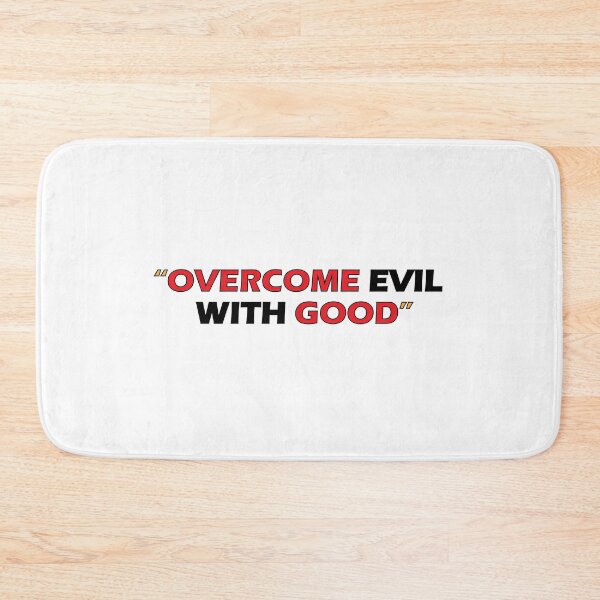 Item preview, overcome evil with good designed and sold by Positive Mindzet!.