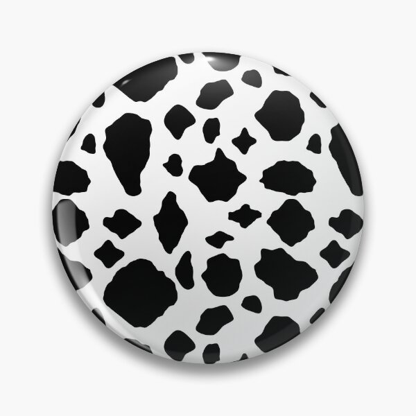 Item preview, Black and White Cow Print Pattern designed and sold by ValeriesGallery.