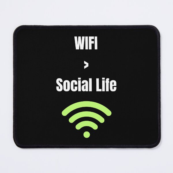 Item preview, WiFi Over Social Life designed and sold by Static Youth Production Co..