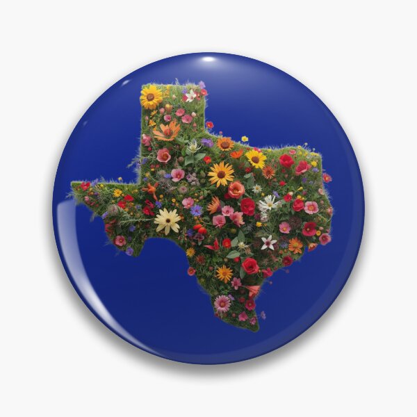 Item preview, Texas Wildflower Shirt | Texas State Outline Filled with Flowers designed and sold by RollForDesignCo.