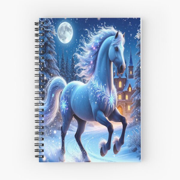Item preview, Moonlight Stallion – Spirit of the Winter Night designed and sold by AmetistLight.