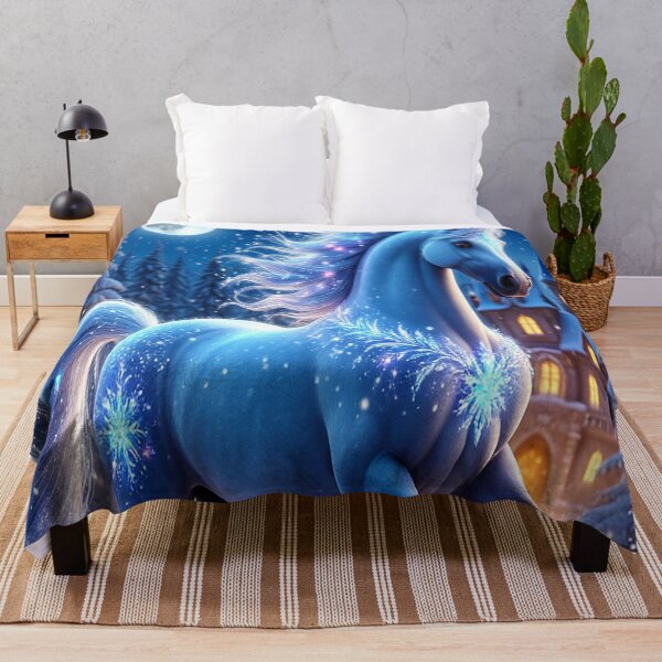 Item preview, Moonlight Stallion – Spirit of the Winter Night designed and sold by AmetistLight.