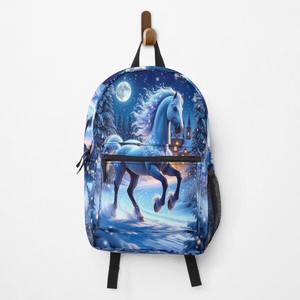 Item preview, Moonlight Stallion – Spirit of the Winter Night designed and sold by AmetistLight.