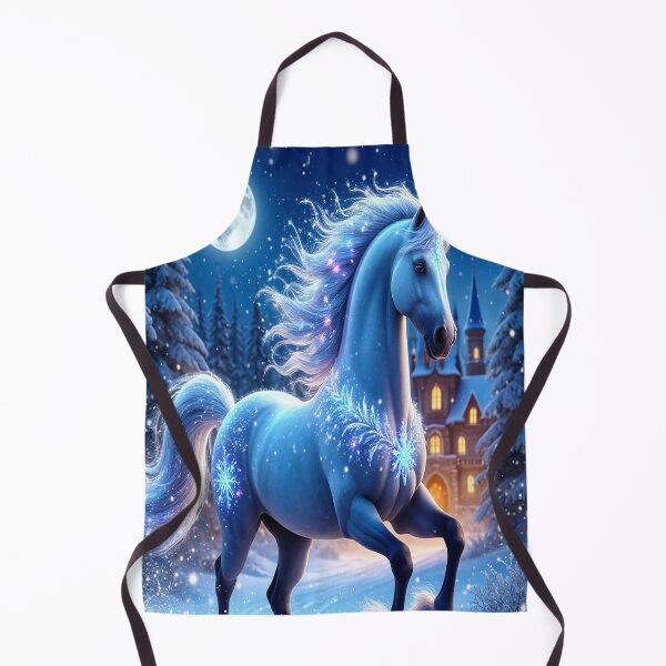 Item preview, Moonlight Stallion – Spirit of the Winter Night designed and sold by AmetistLight.