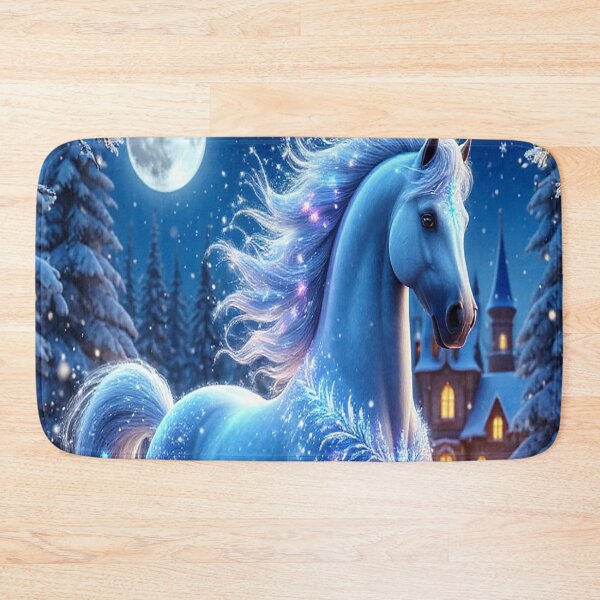 Item preview, Moonlight Stallion – Spirit of the Winter Night designed and sold by AmetistLight.