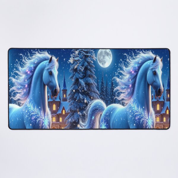 Item preview, Moonlight Stallion – Spirit of the Winter Night designed and sold by AmetistLight.