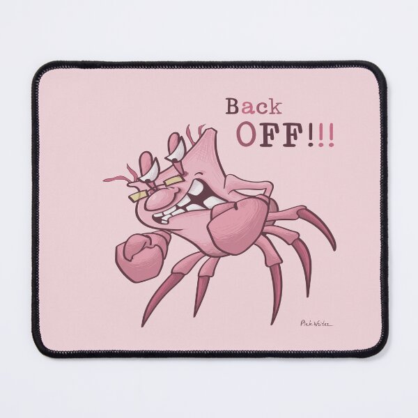 Item preview, Pink Writer Crab’s Furious Outburst designed and sold by Pink Writer.