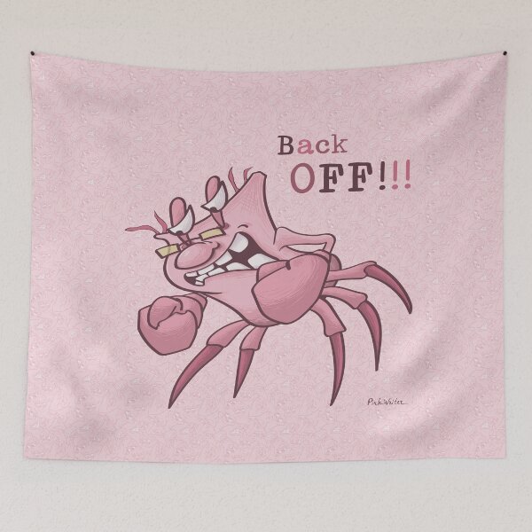 Item preview, Pink Writer Crab’s Furious Outburst designed and sold by Pink Writer.