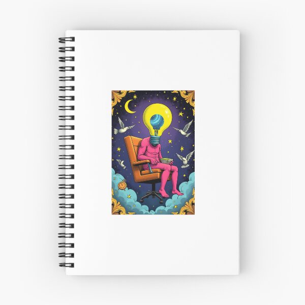 Item preview, Illuminated Thinker designed and sold by PictorialWhimsy.