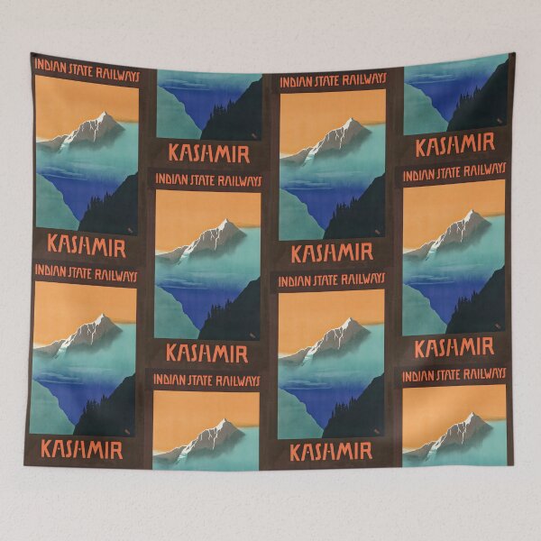 Item preview, Advertising poster for Kashmir designed and sold by stevepaint.