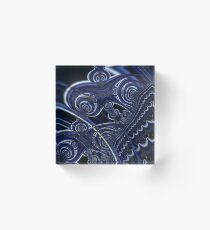 nuit lune Acrylic Block