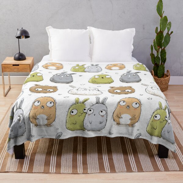 Item preview, Quirky Blob Rabbits And Hamster Doodle Friends designed and sold by Piotrek0001.