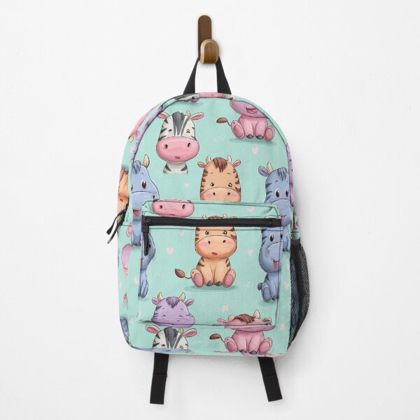 Item preview, Pastel Baby Farm Animals Cute Nursery Pattern designed and sold by Piotrek0001.
