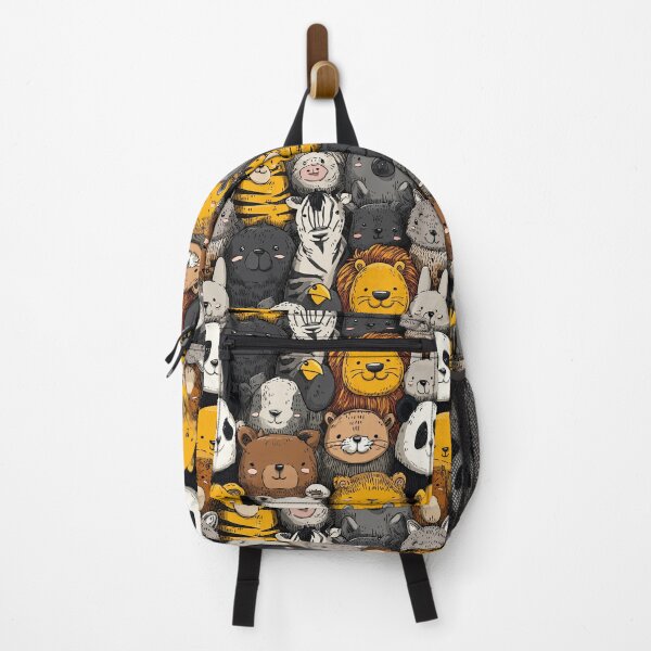 Item preview, Happy Zoo Animals Crowd With Lion And Panda designed and sold by Piotrek0001.