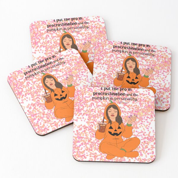 Item preview, I Put the Pro in Procrastination and the Pumpkin in Personality – Funny Autumn Quote designed and sold by effdesigns.