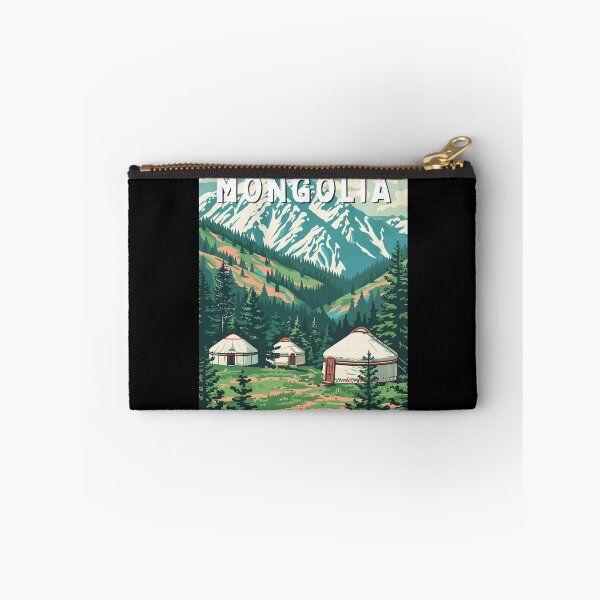 Item preview, Mongolia Vintage Art Travel Landscape designed and sold by MaateoDesign.