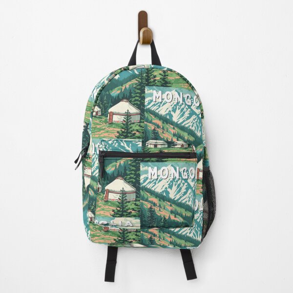 Item preview, Mongolia Vintage Art Travel Landscape designed and sold by MaateoDesign.