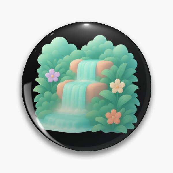 Item preview, Iguazu Falls - Kawaii landscape designed and sold by DamioPolArt.